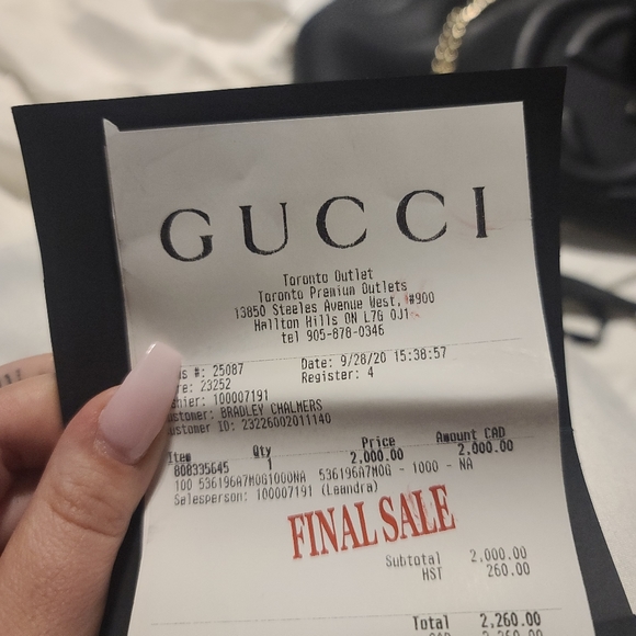 Authentic gucci purse - Picture 3 of 4